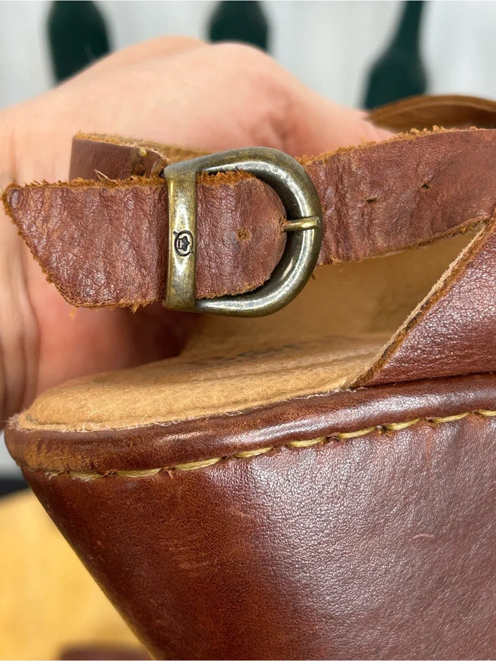 Born wedge sandals
